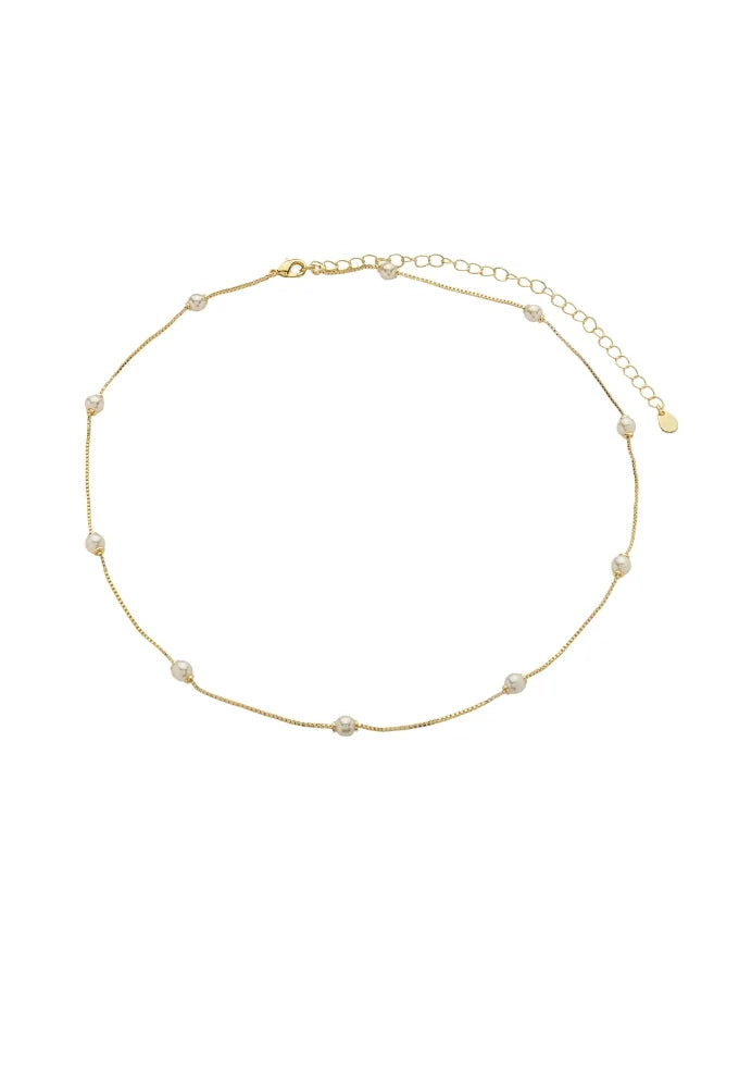 Pearls Choker Necklace
