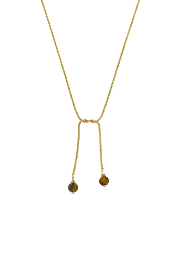 Lasso Gold Necklace