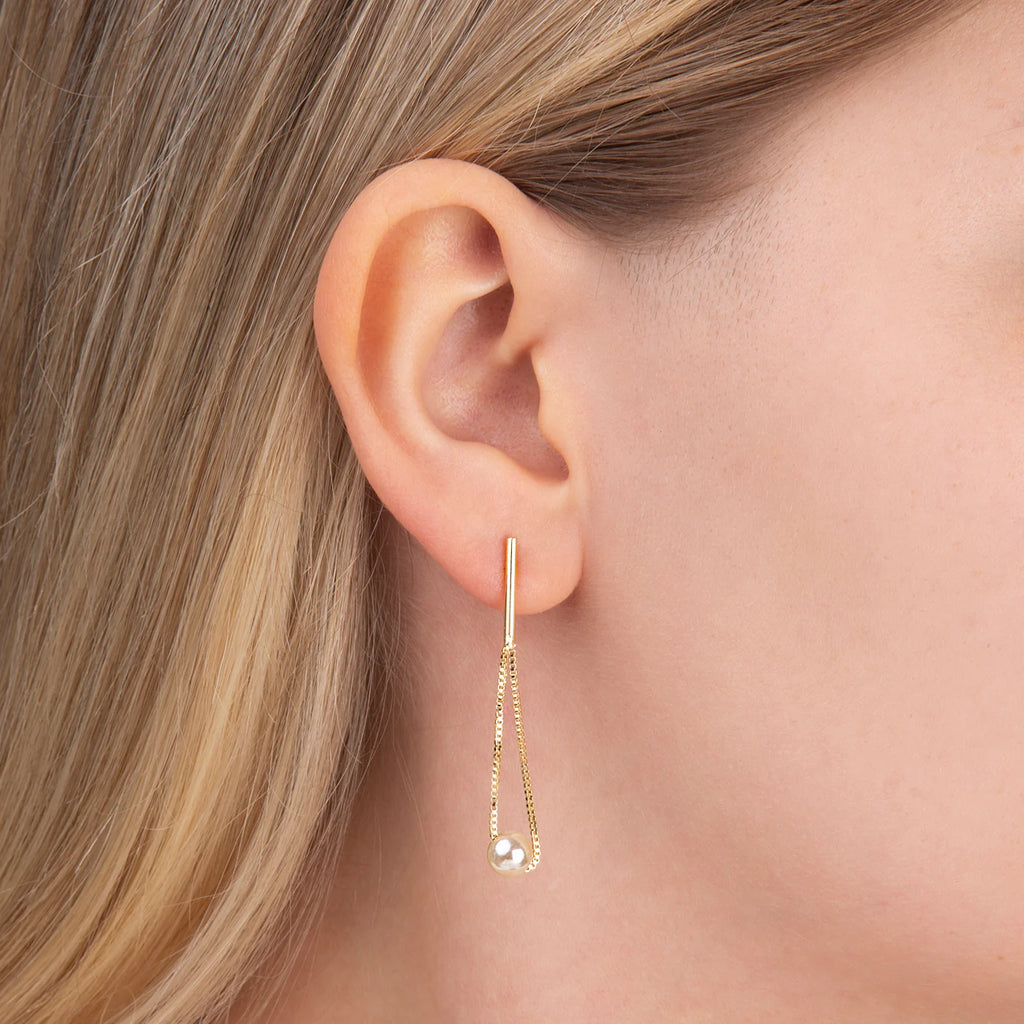 Leme Pearl Drop Earrings