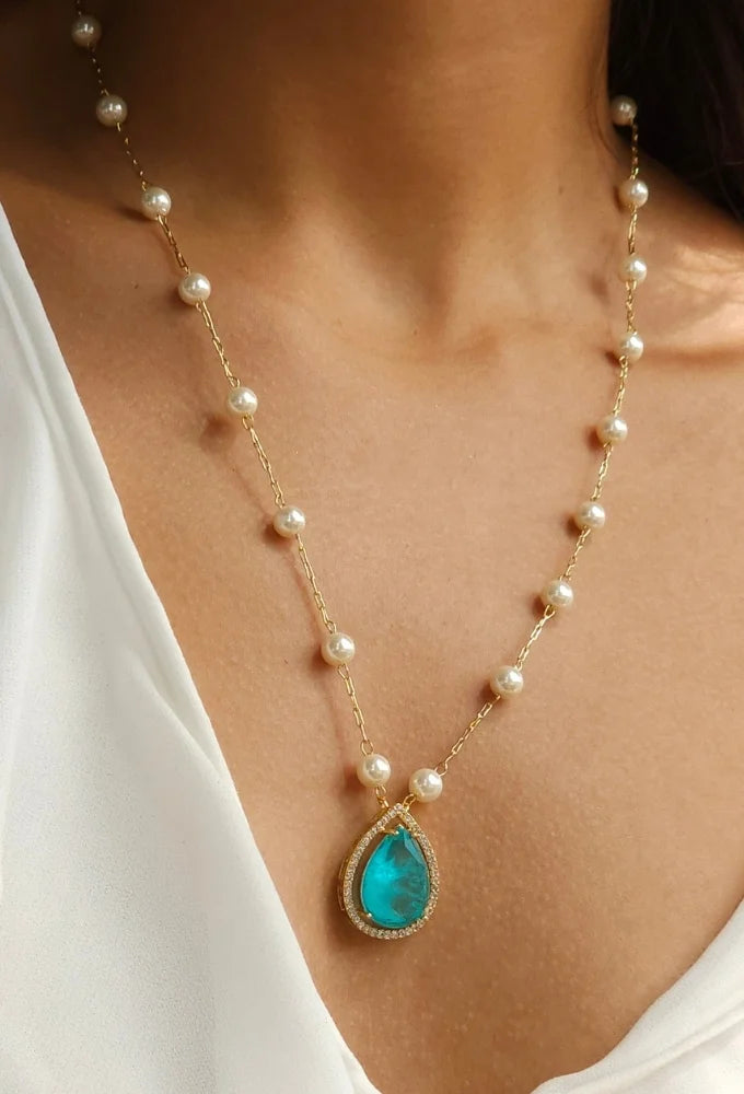 Necklace Fusion Pearl