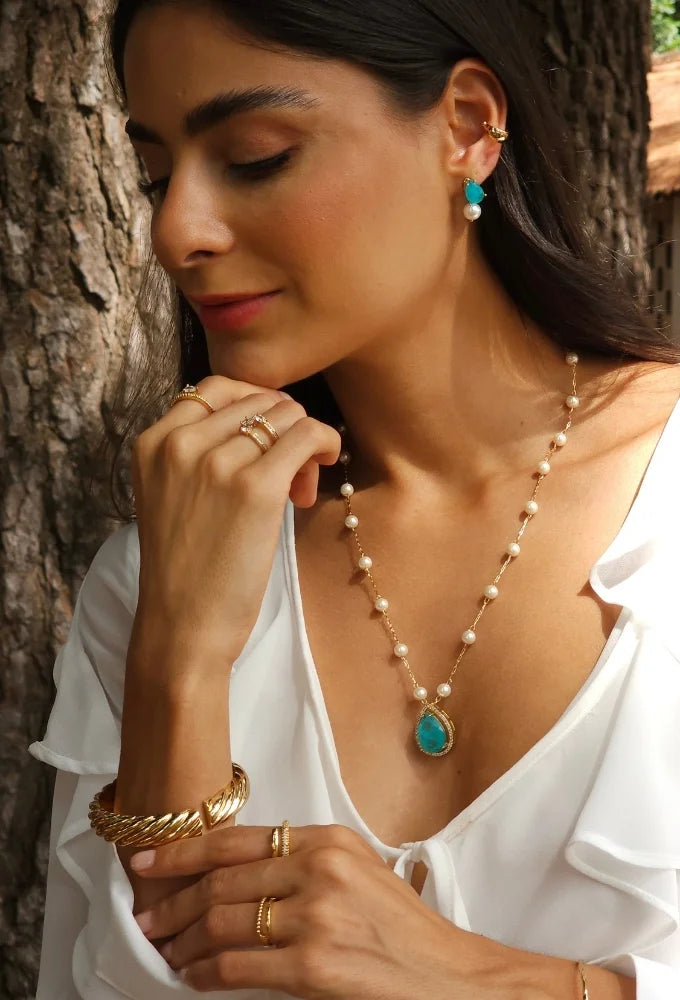 Necklace Fusion Pearl