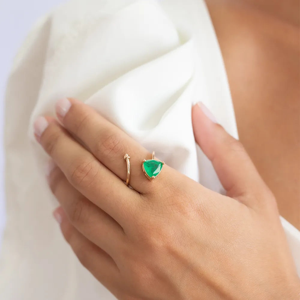 Fusion Emerald Ring