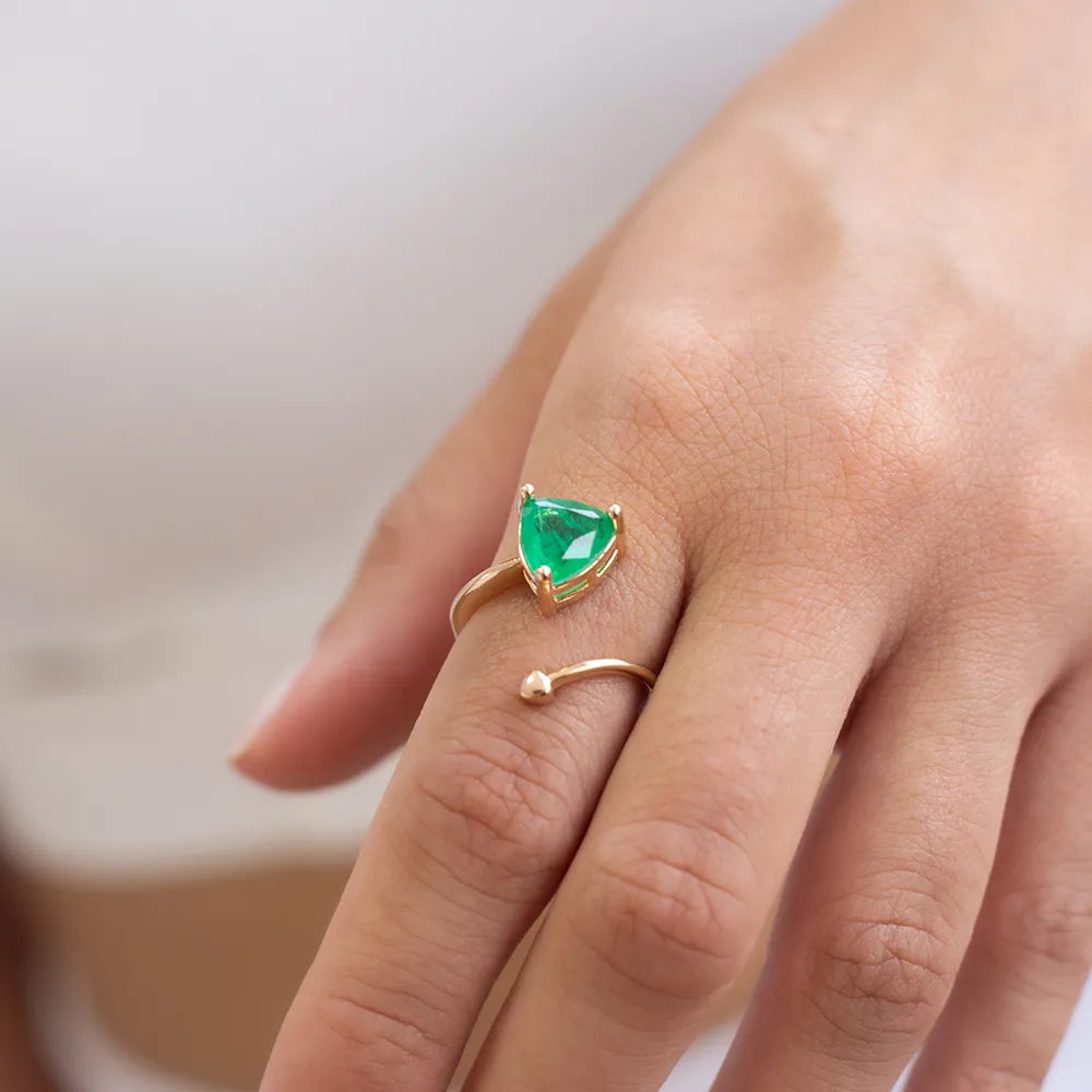 Fusion Emerald Ring