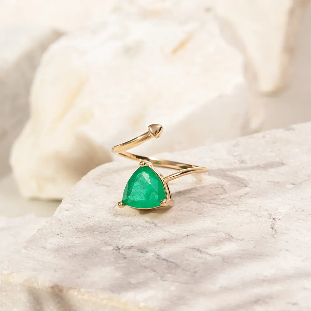 Fusion Emerald Ring