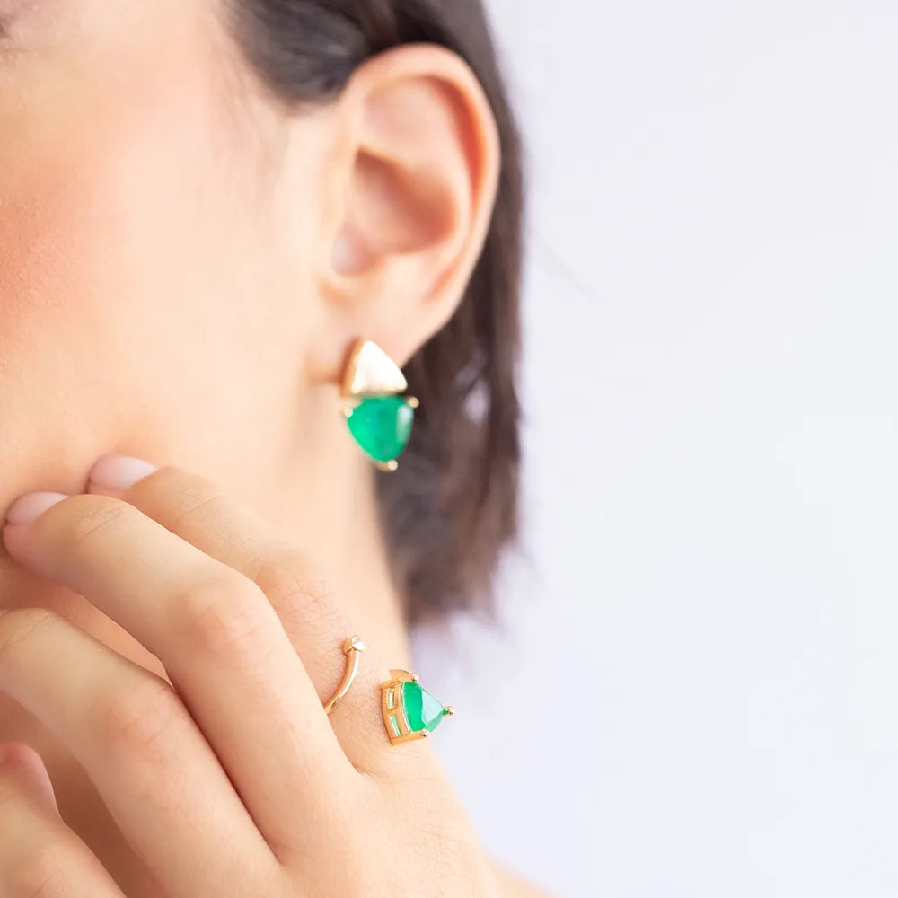 Fusion Emerald Ring