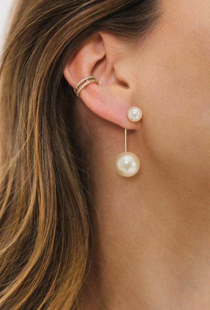 Cora Pearl Gold Earrings