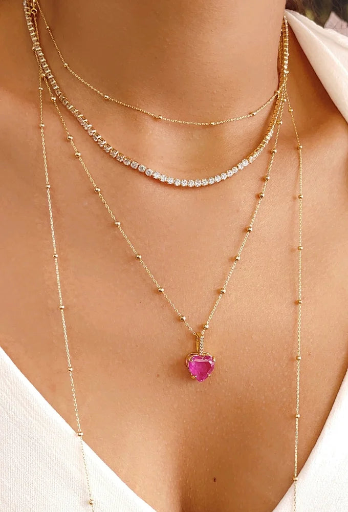 Crystal Choker Necklace