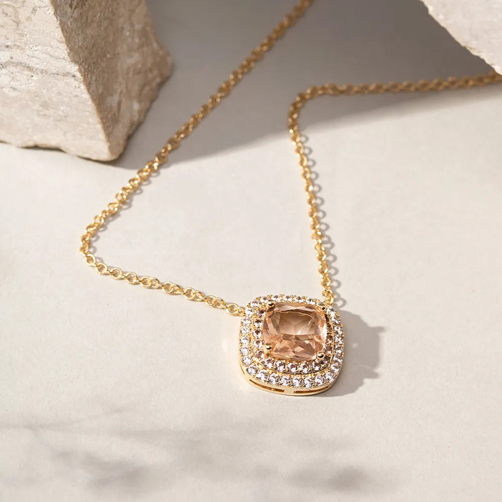 Morganite Necklace