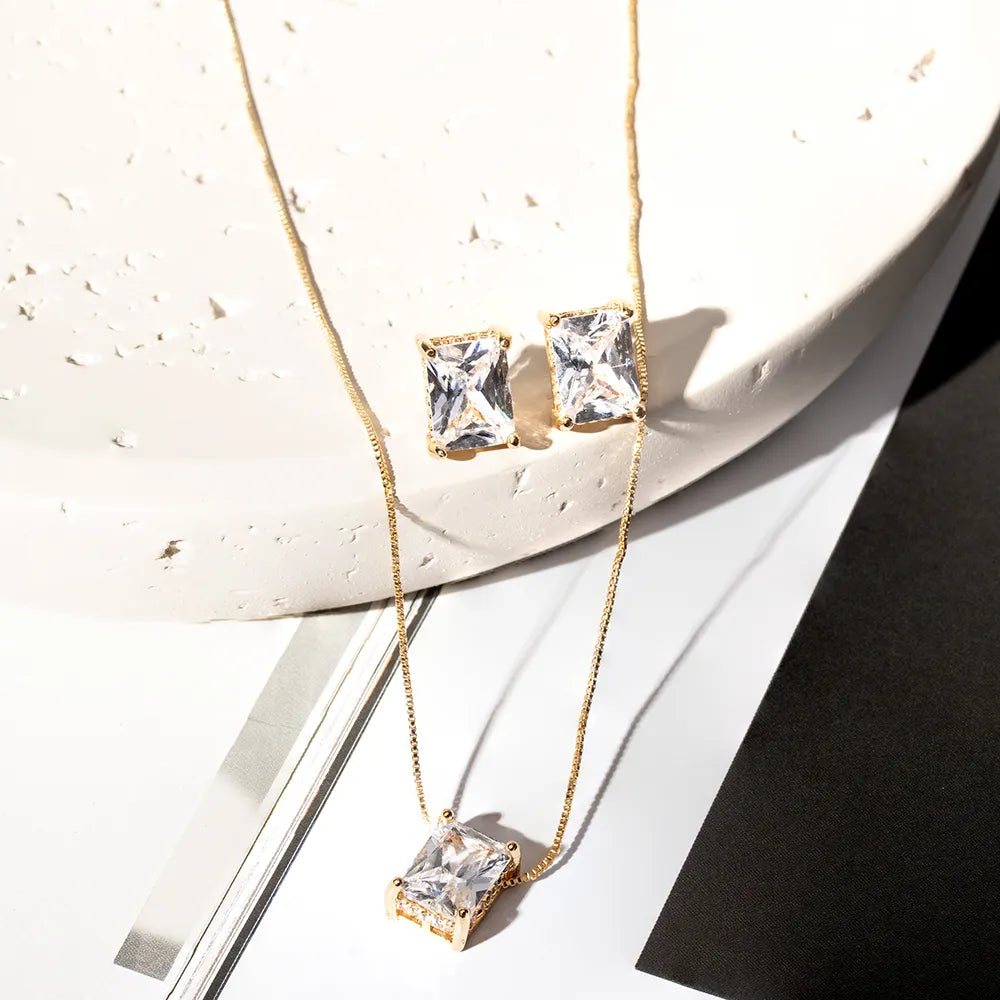 Luz Necklace & Earring Set