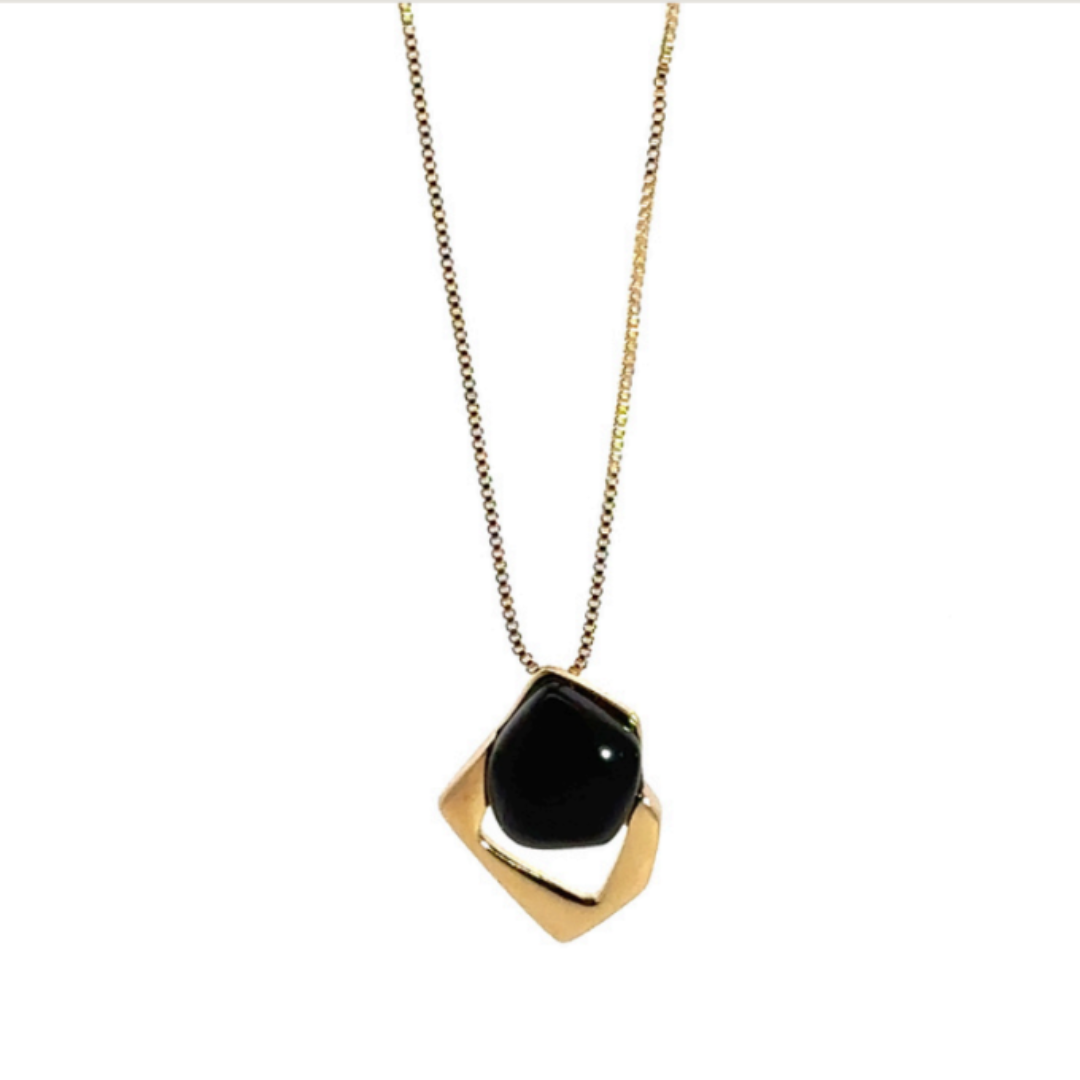 Natura Set Natural Black Gemstones