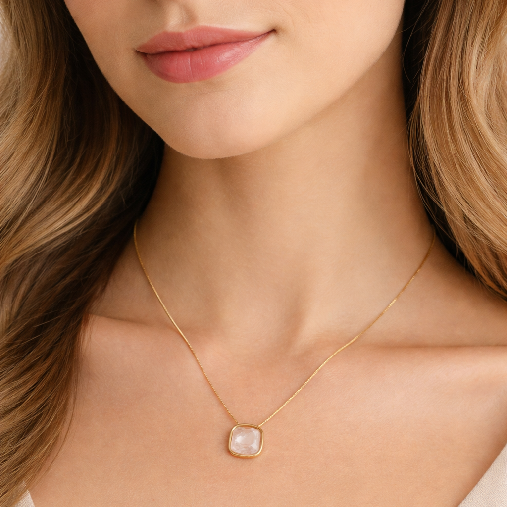 Natura Pink Necklace